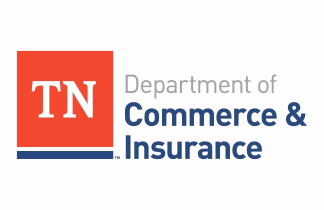 Tennessee Department of Commerce and Insurance logo.