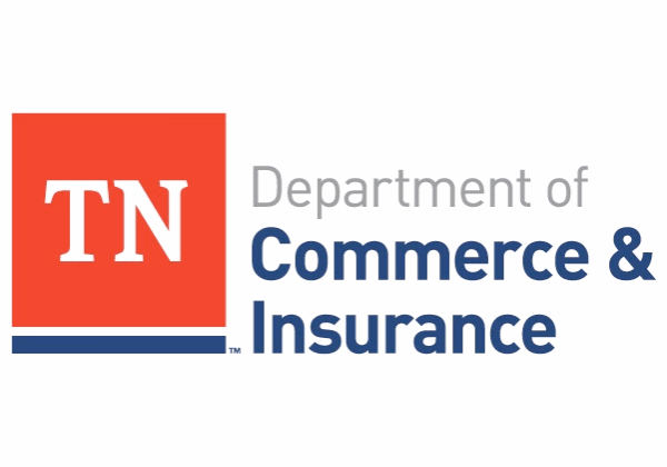 Tennessee Department of Commerce and Insurance logo.